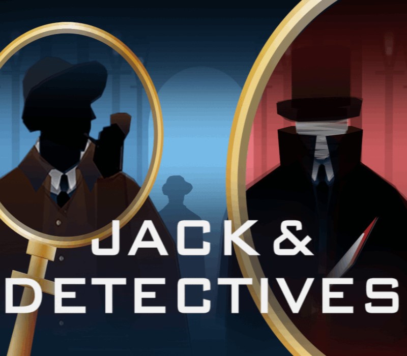 Jack & Detectives - A Silent Social Detection Game - PC Steam CD Key Logo