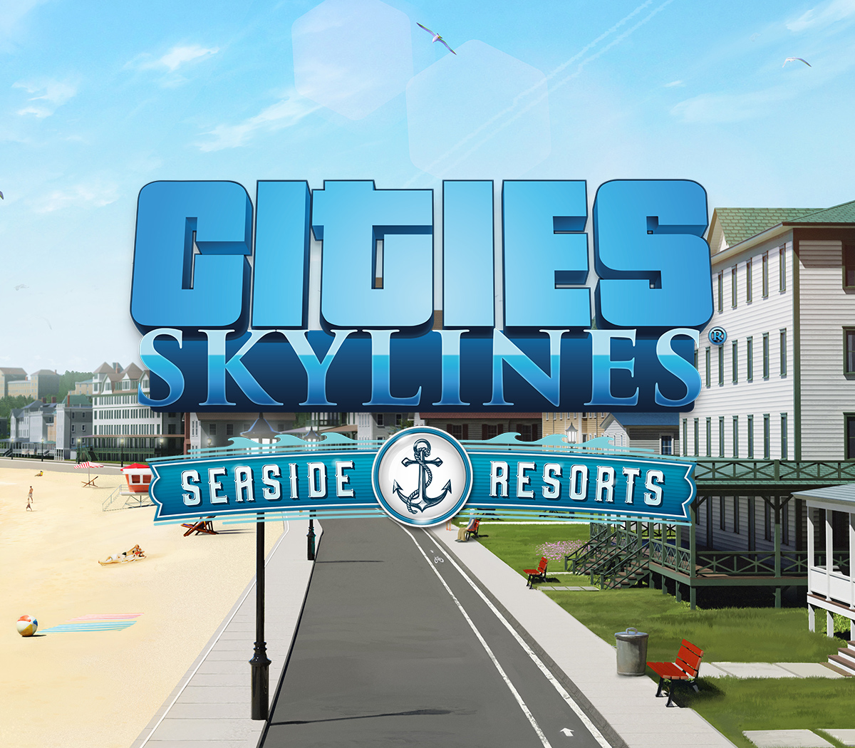 Cities: Skylines - Content Creator Pack: Seaside Resorts DLC Steam CD Key Logo