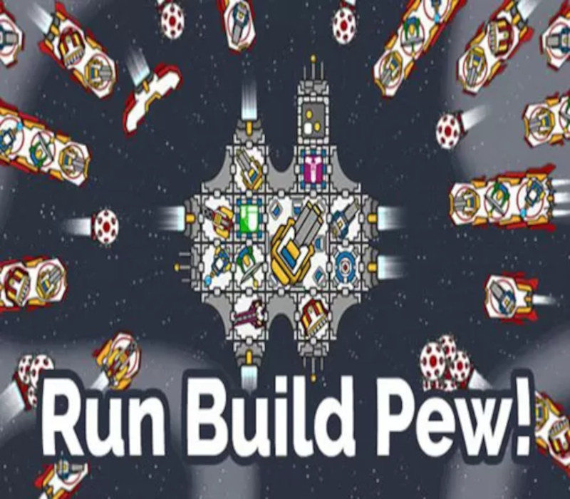 Run Build Pew! Steam CD Key Logo