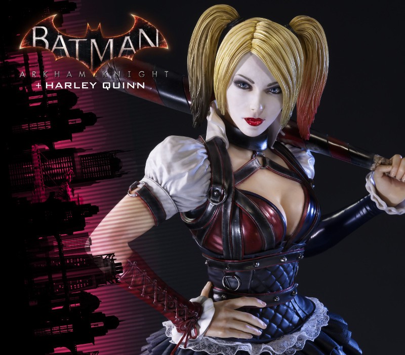 Batman: Arkham Knight + Harley Quinn Story Pack DLC Steam CD Key Logo