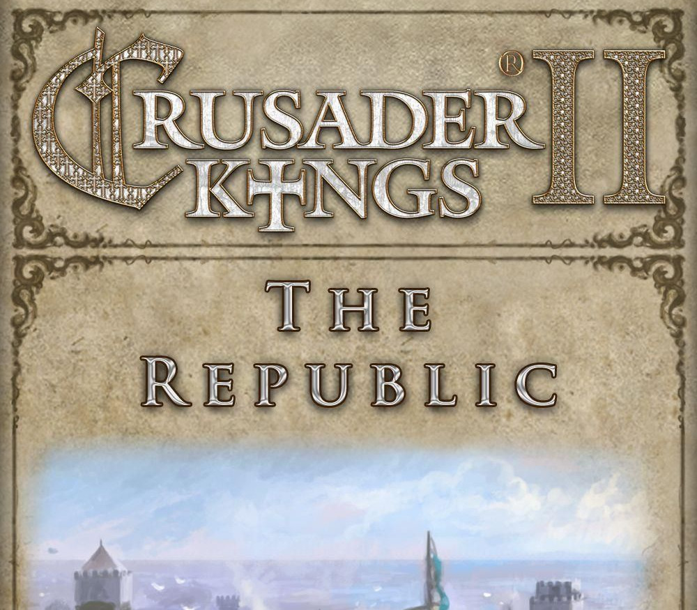 Crusader Kings II - The Republic DLC PC Steam CD Key Logo