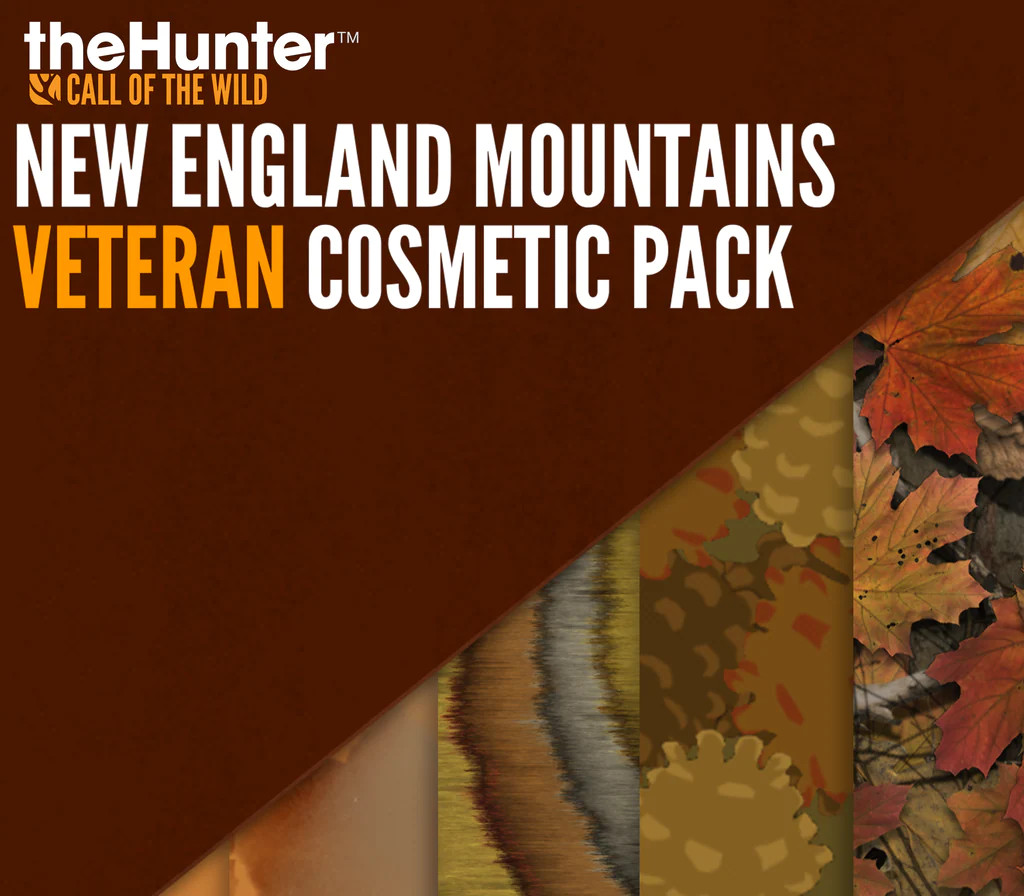 theHunter: Call of the Wild - New England Mountains - Veteran Cosmetic Pack DLC PC Steam CD Key Logo
