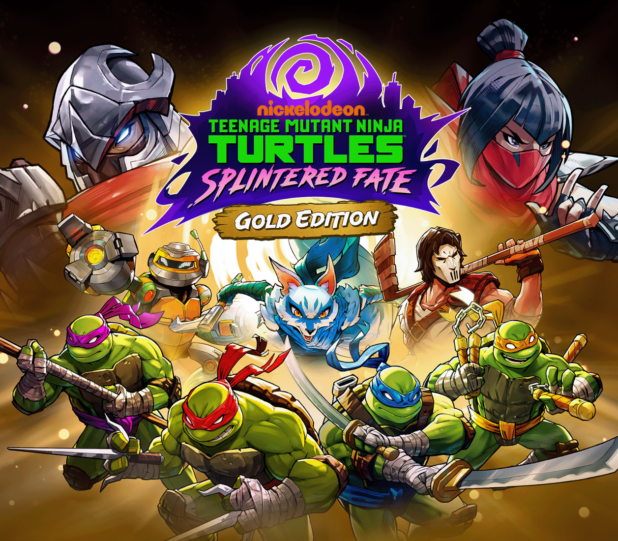 Teenage Mutant Ninja Turtles: Splintered Fate Gold Edition PC Steam CD Key Logo