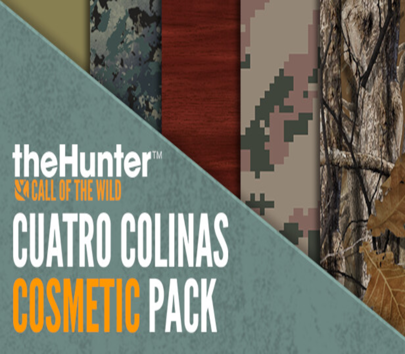 theHunter: Call of the Wild - Cuatro Colinas Cosmetic Pack DLC PC Steam CD Key Logo