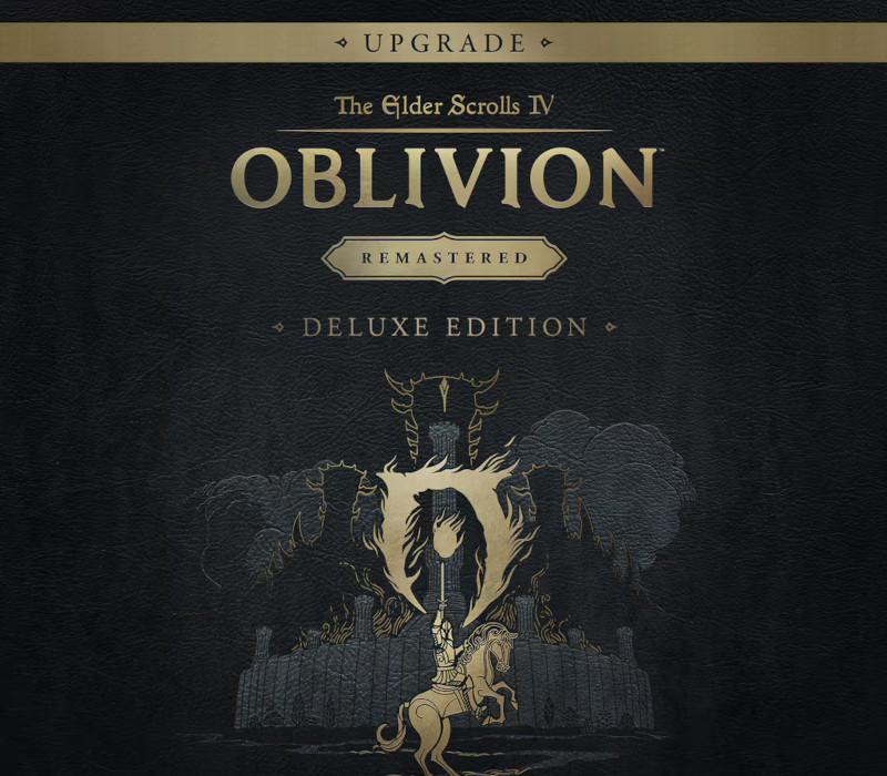 The Elder Scrolls IV: Oblivion Remastered - Deluxe Edition Upgrade DLC PC Steam CD Key Logo