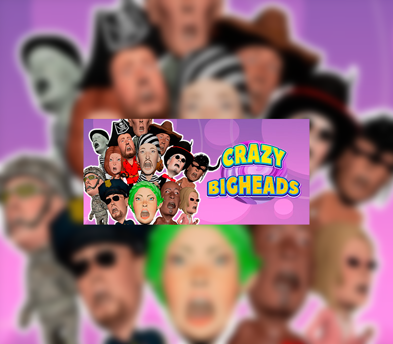 CRAZY BIGHEADS Steam CD Key Logo
