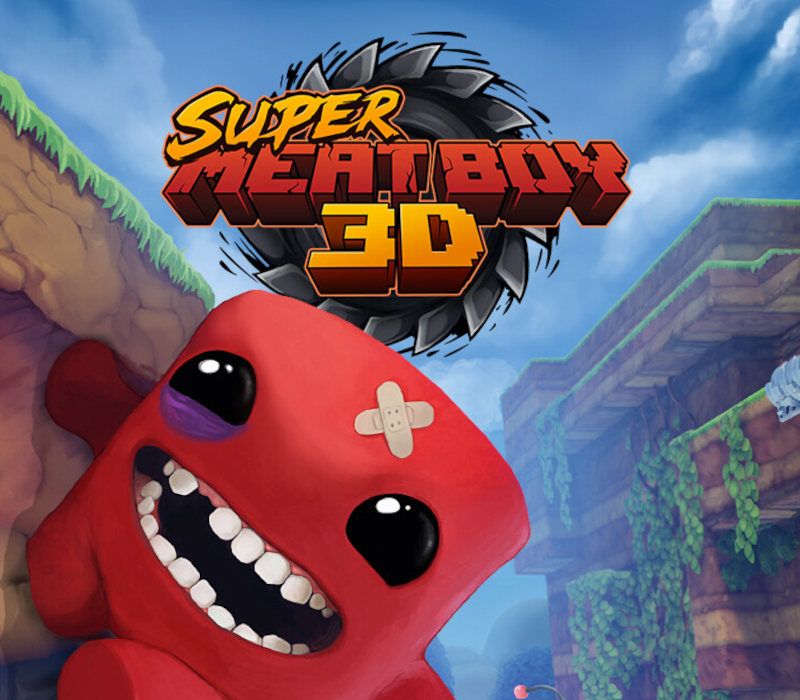 Super Meat Boy 3D PC Steam CD Key Logo