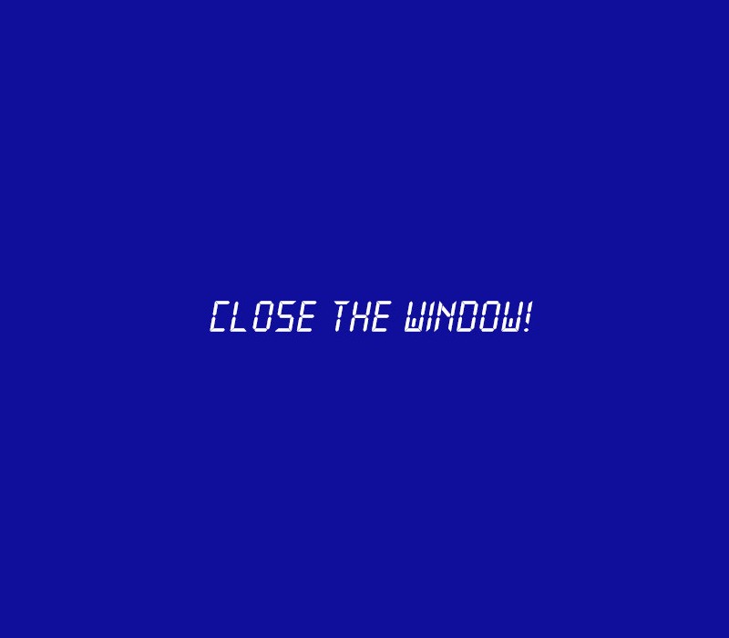Close the Window! Steam CD Key Logo