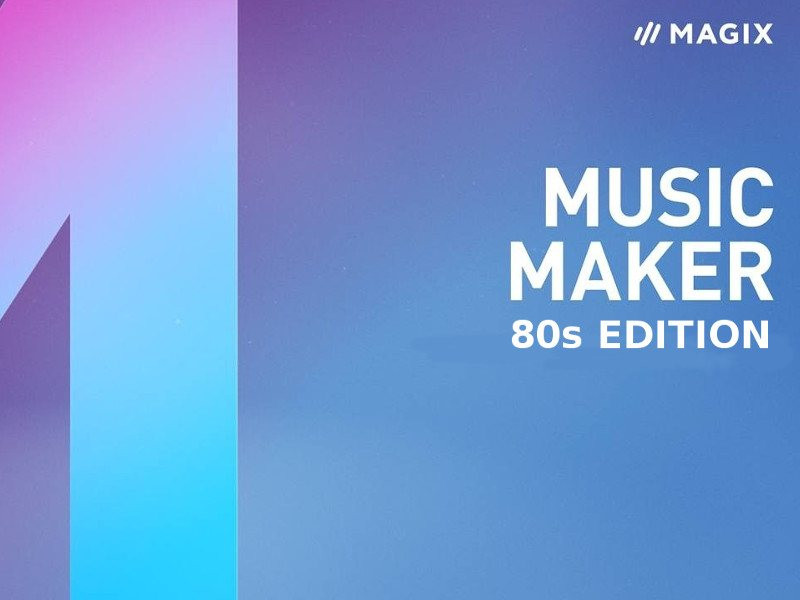 MAGIX Music Maker 80s Edition CD Key Logo