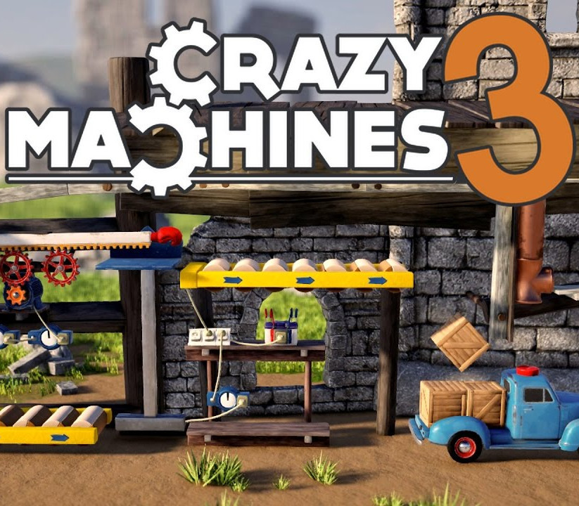 Crazy Machines 3 Steam CD Key Logo