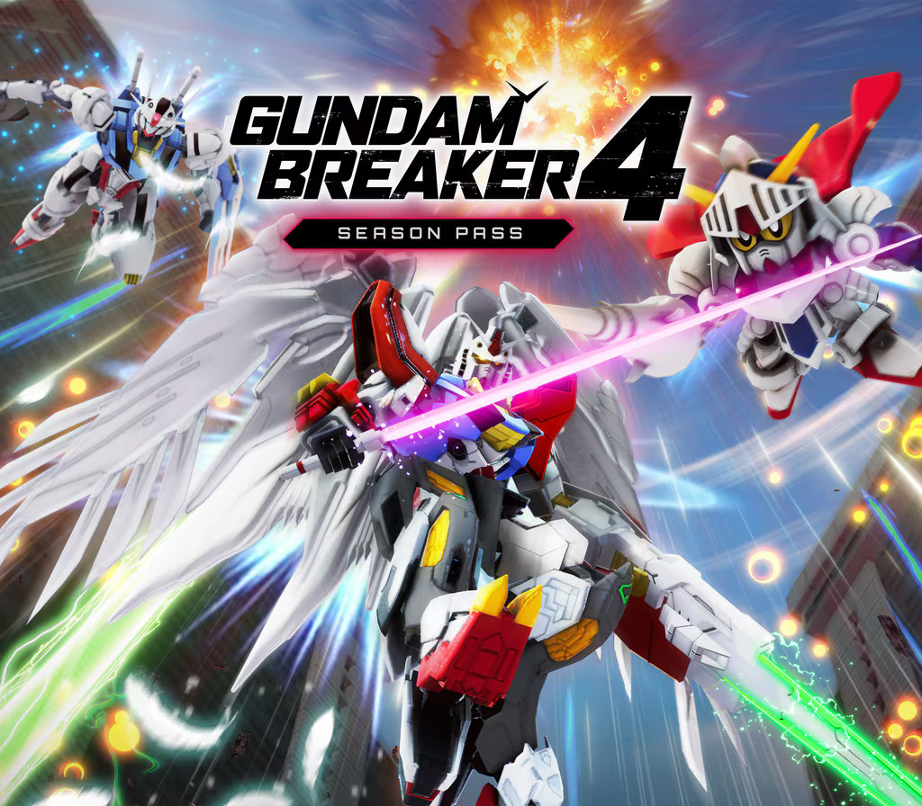 GUNDAM BREAKER 4 - Season Pass DLC PC Steam CD Key Logo