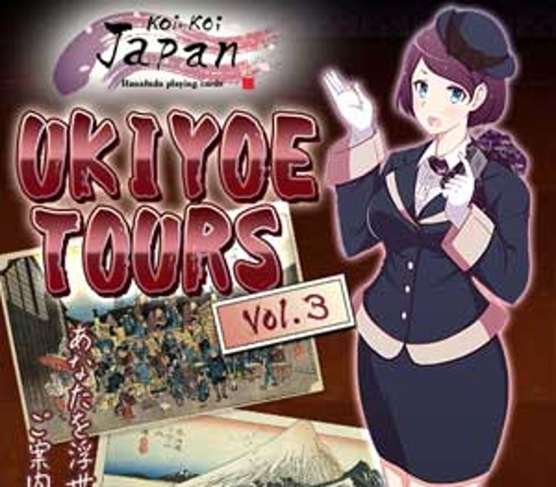 Koi-Koi Japan - UKIYOE tours Vol.3 DLC PC Steam CD Key Logo
