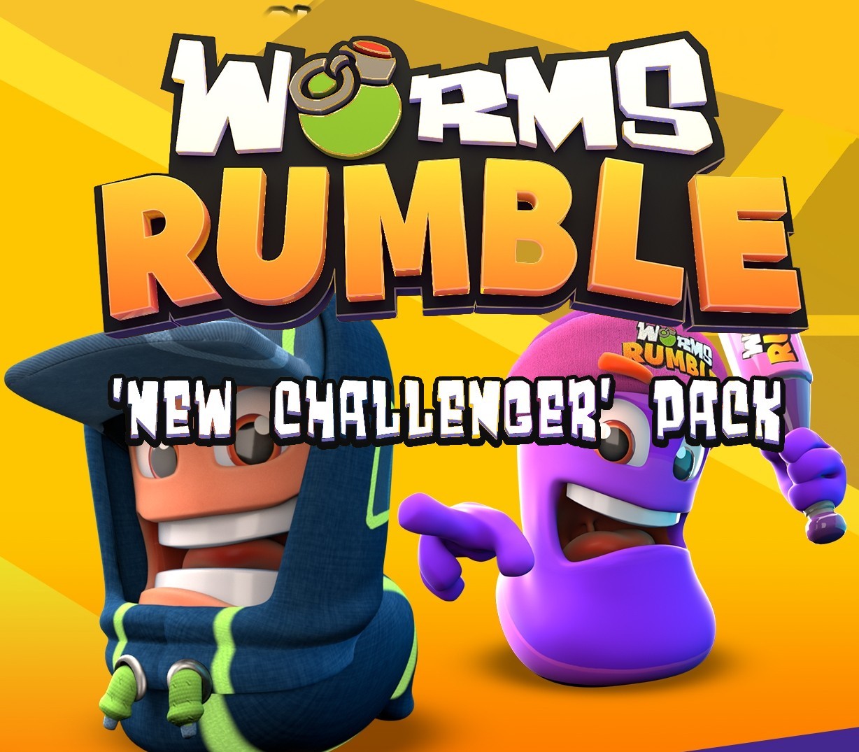 Worms Rumble - New Challenger Pack DLC PC Steam CD Key Logo