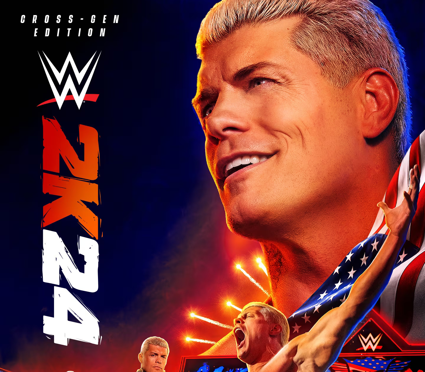 WWE 2K24 Cross-Gen Edition US XBOX One / Xbox Series X|S CD Key Logo