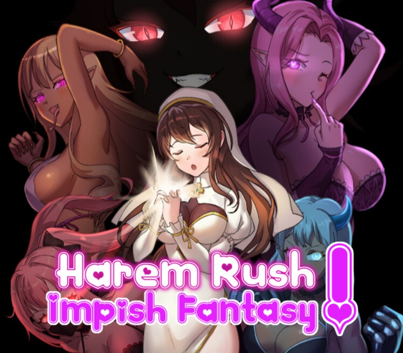 Harem Rush! Impish Fantasy PC Steam CD Key Logo