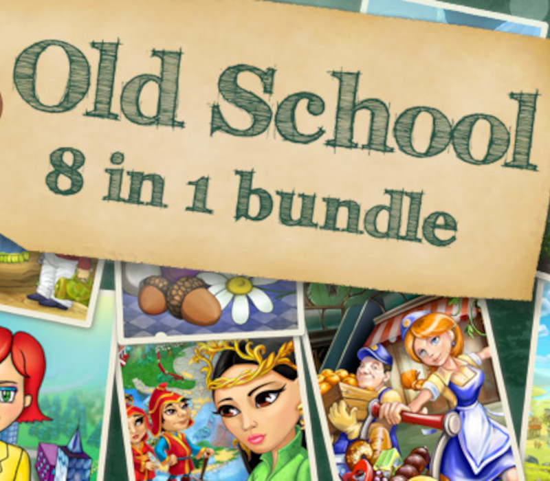 Old School 8-in-1 bundle Steam CD Key Logo