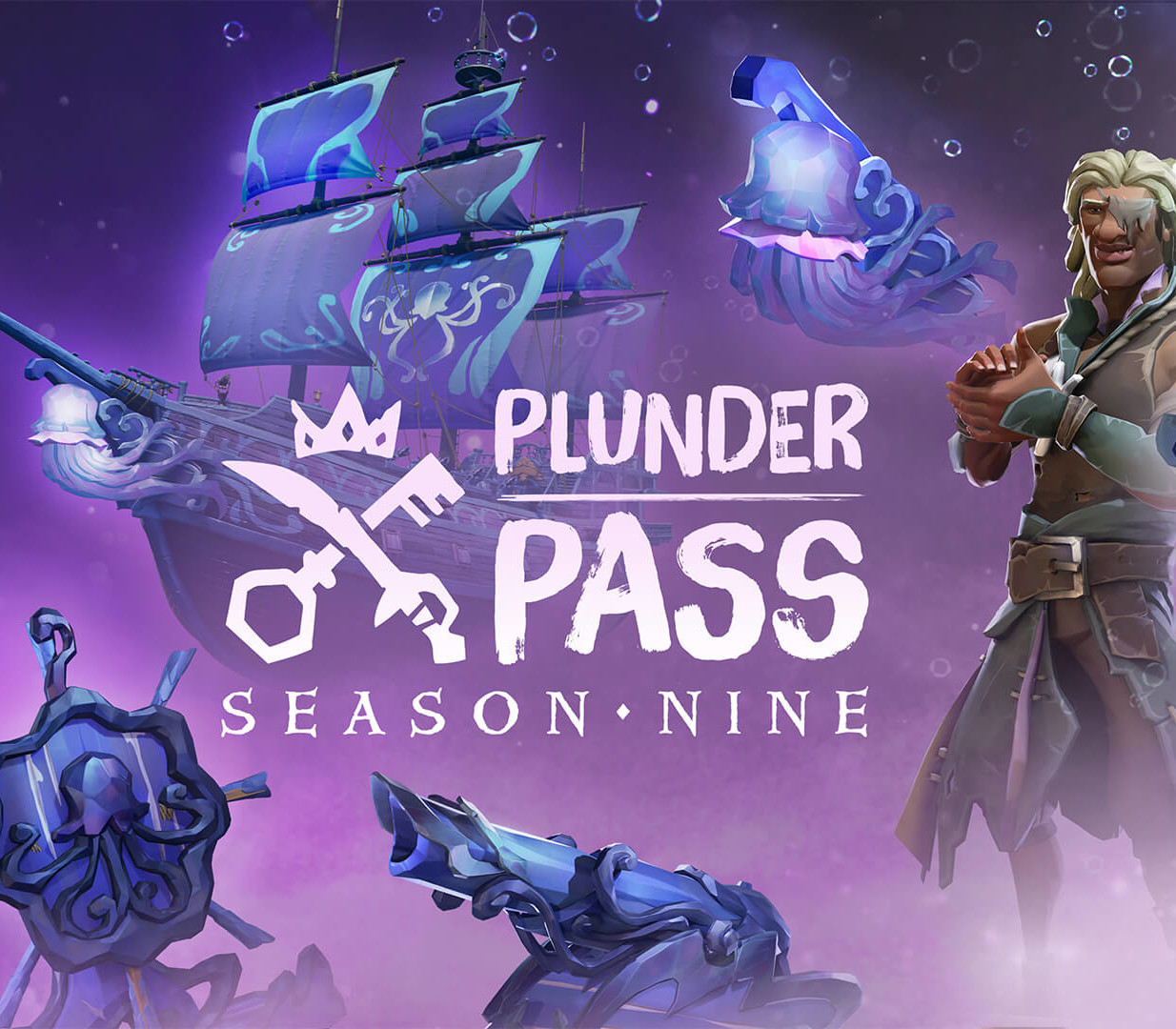 Sea of Thieves - Season Nine Plunder Pass DLC AR XBOX One / Xbox Series X|S CD Key Logo