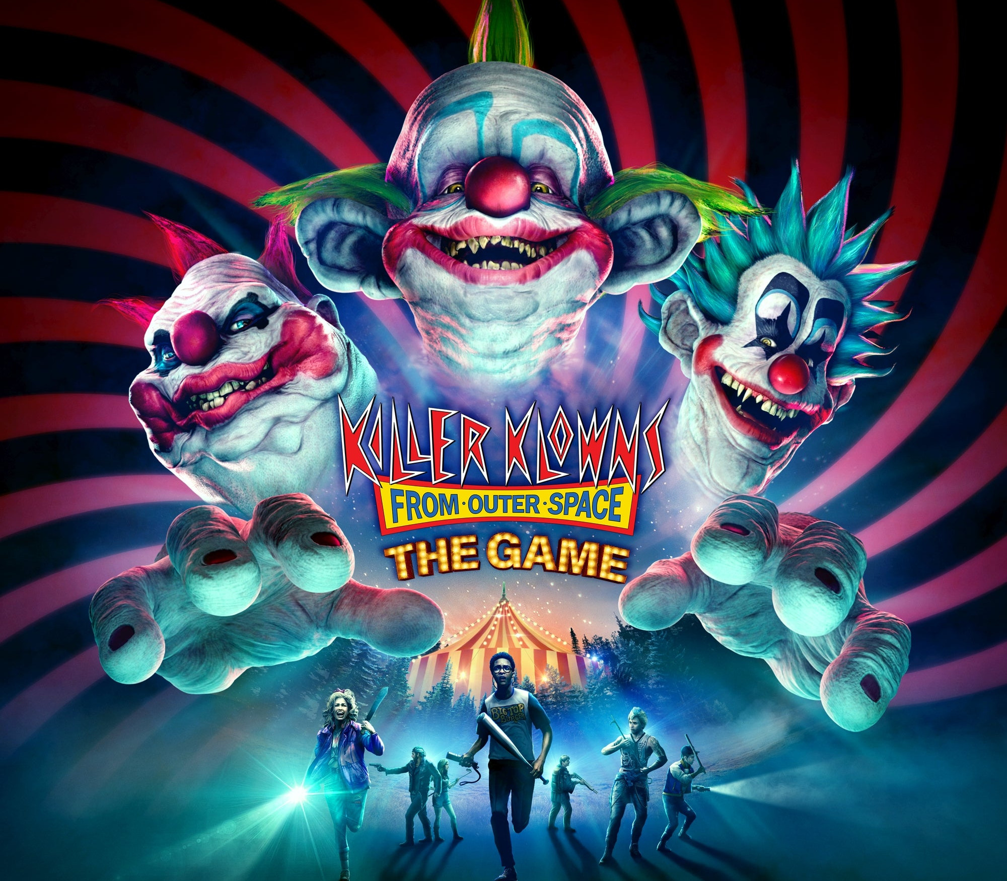 Killer Klowns from Outer Space: The Game PC Steam CD Key Logo