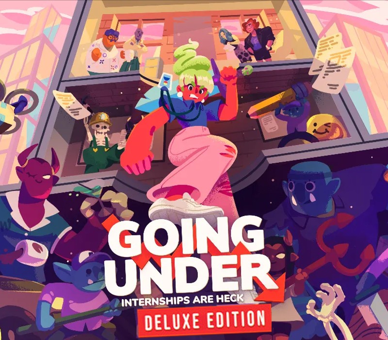 Going Under Deluxe Edition PC Steam CD Key Logo