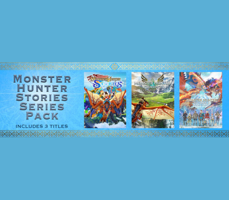 MONSTER HUNTER STORIES SERIES PACK Bundle EU PC Steam CD Key Logo