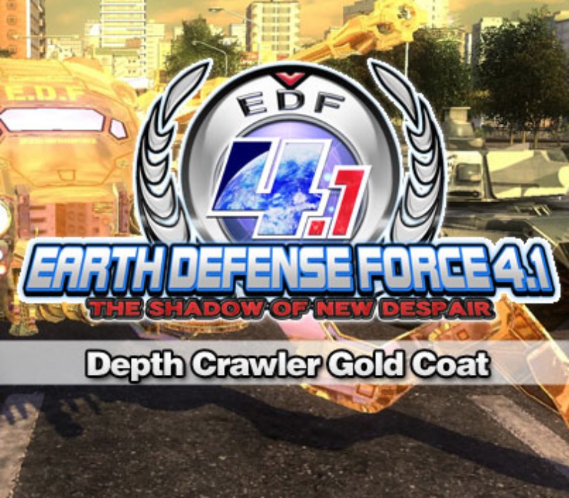 EARTH DEFENSE FORCE 4.1 - Depth Crawler Gold Coat DLC Steam CD Key Logo