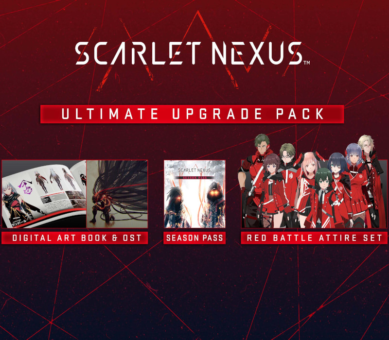 SCARLET NEXUS - Ultimate Upgrade Pack DLC PC Steam CD Key Logo