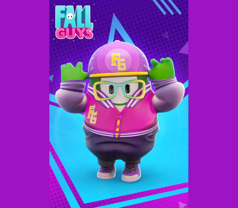 Fall Guys - Purple Hipster Costume DLC XBOX One / Xbox Series X|S CD Key Logo