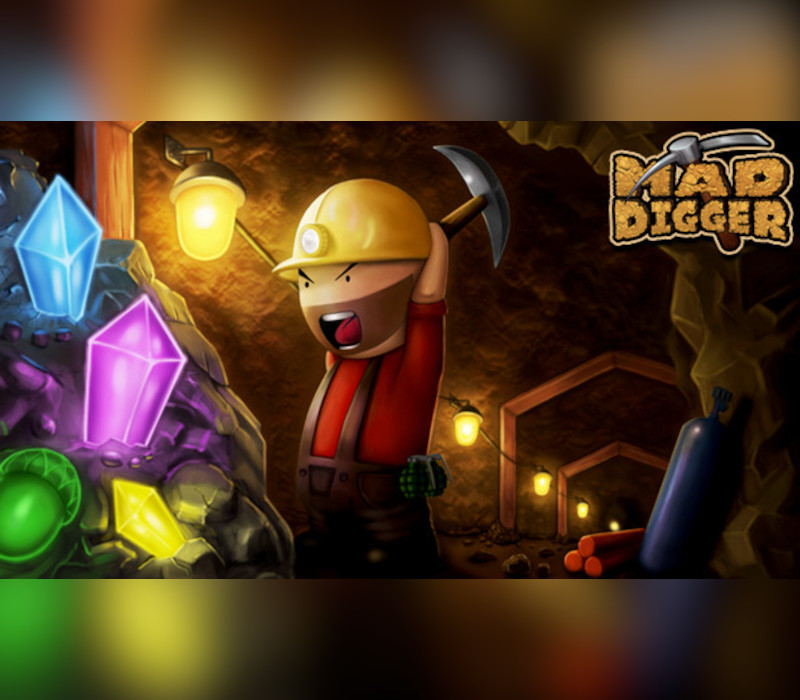 Mad Digger Steam CD Key Logo