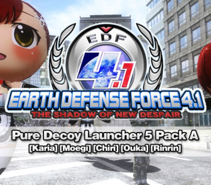 EARTH DEFENSE FORCE 4.1 - Pure Decoy Launcher 5 Pack A DLC Steam CD Key Logo