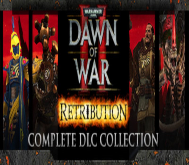 Warhammer 40,000: Dawn of War II: Retribution - Complete DLC Collection EN Language Only Steam CD Key Logo