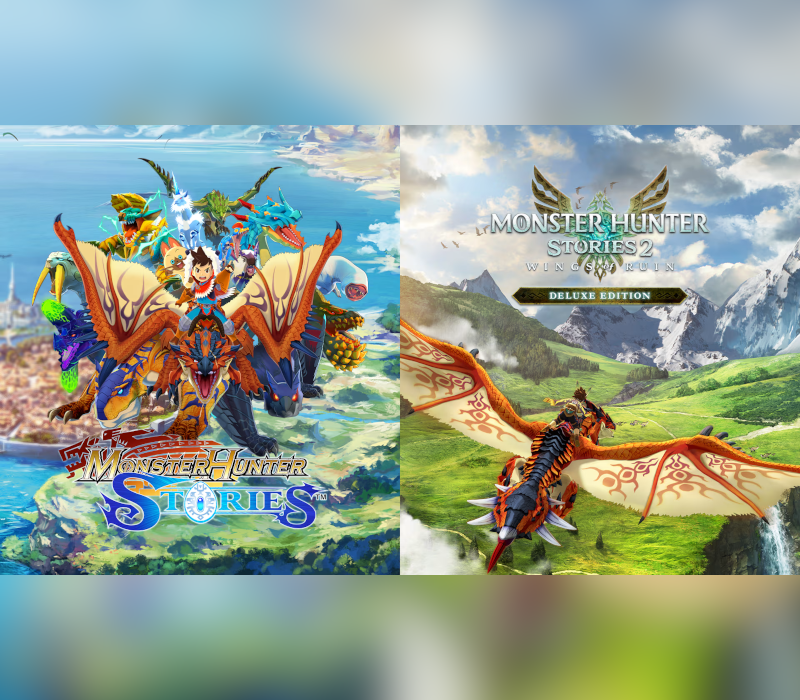Monster Hunter Stories Deluxe Collection EU PC Steam CD Key Logo