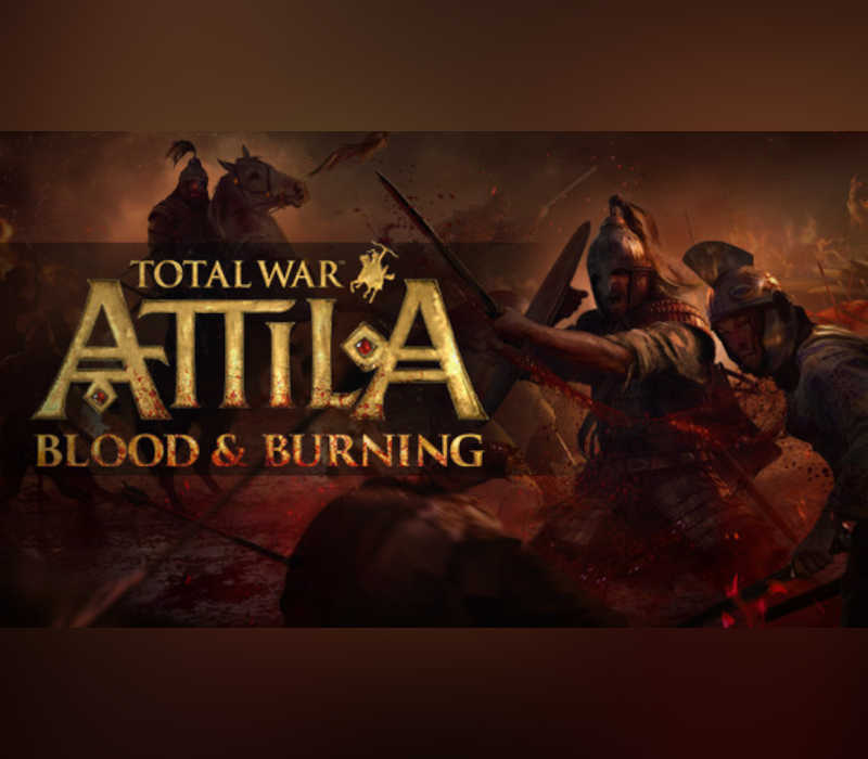 Total War: ATTILA - Blood and Burning DLC EU PC Steam CD Key Logo