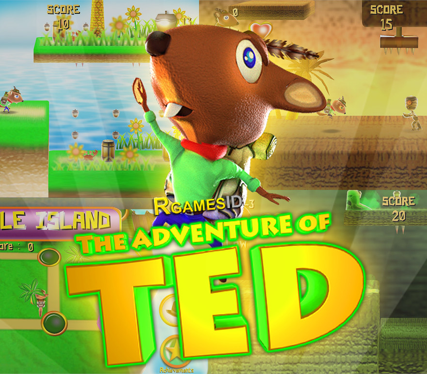 The Adventure of TED and the lost magic crystals Steam CD Key Logo