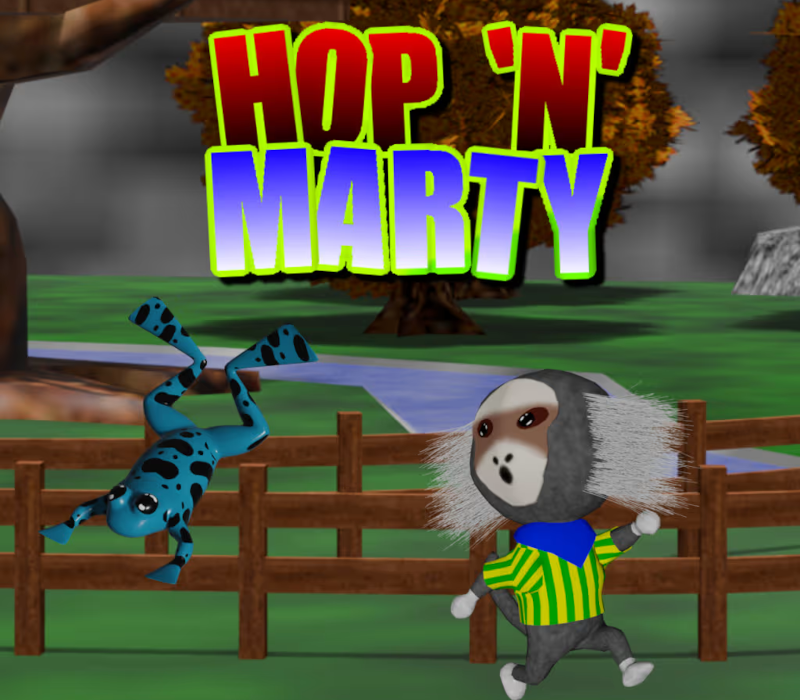 Hop 'n' Marty PC Steam CD Key Logo