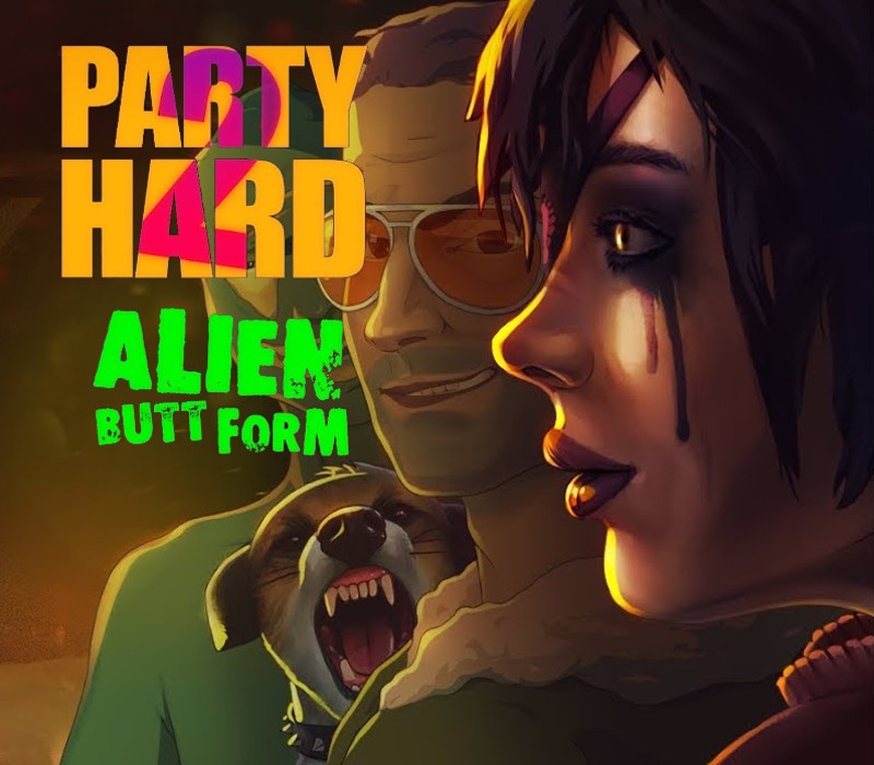 Party Hard 2 - Alien Butt Form DLC Steam CD Key Logo