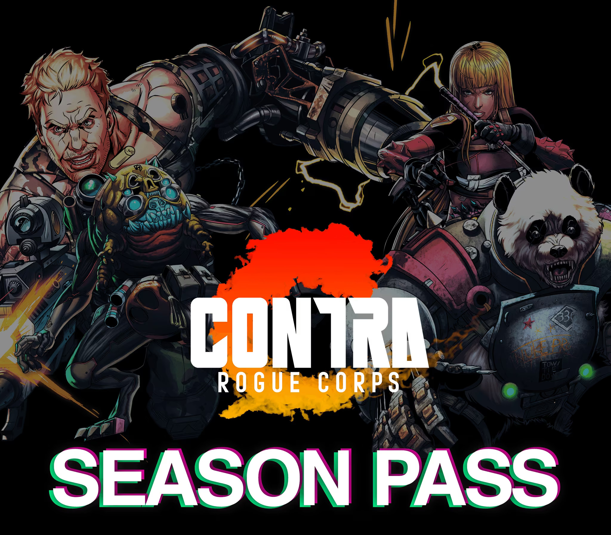 CONTRA: ROGUE CORPS - Season Pass DLC RoW Steam CD Key Logo