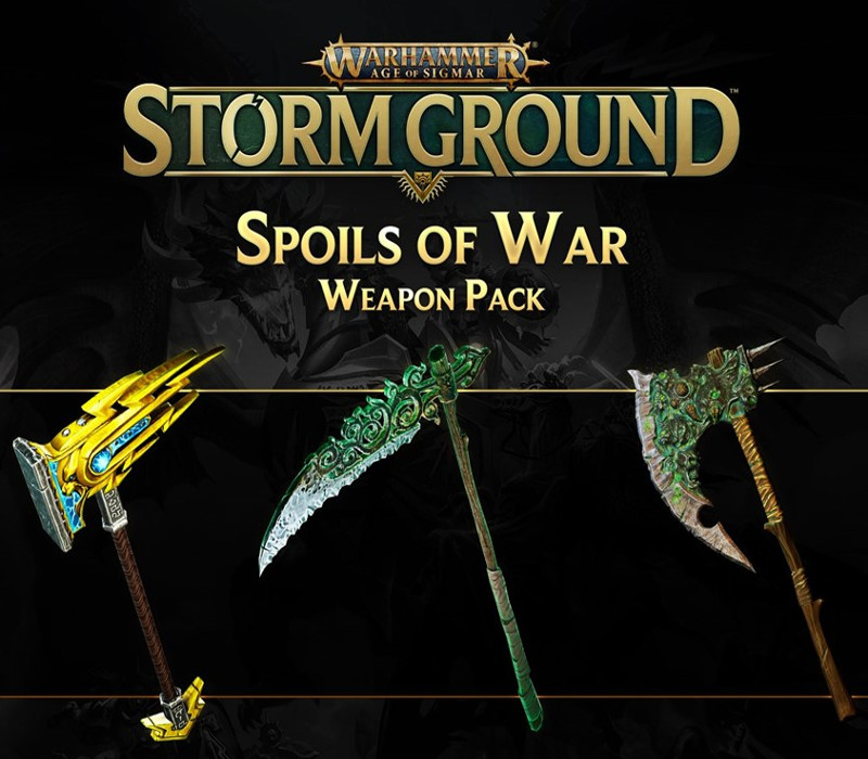 Warhammer Age of Sigmar: Storm Ground - Spoils of War Weapon Pack DLC PC Steam CD Key Logo