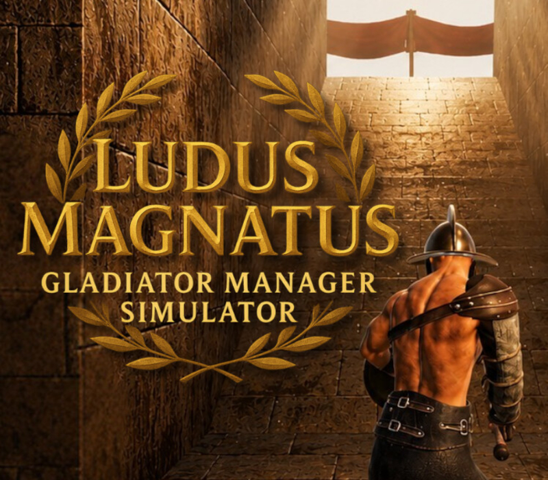 Ludus Magnatus: Gladiator Manager Simulator PC Steam CD Key Logo