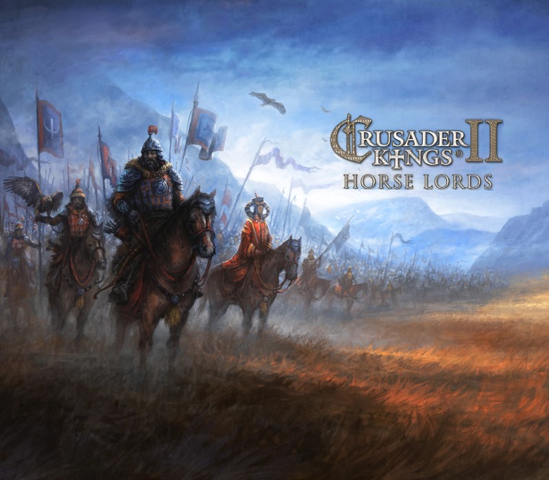Crusader Kings II - Horse Lords DLC EU PC Steam CD Key Logo