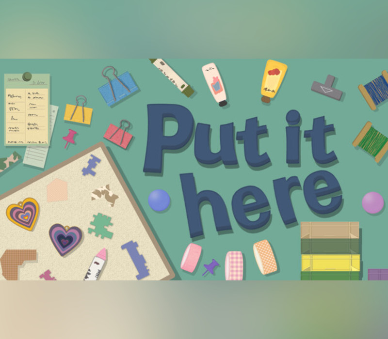 Put it here PC Steam CD Key Logo