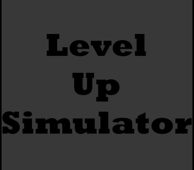 Level Up Simulator PC Steam CD Key Logo