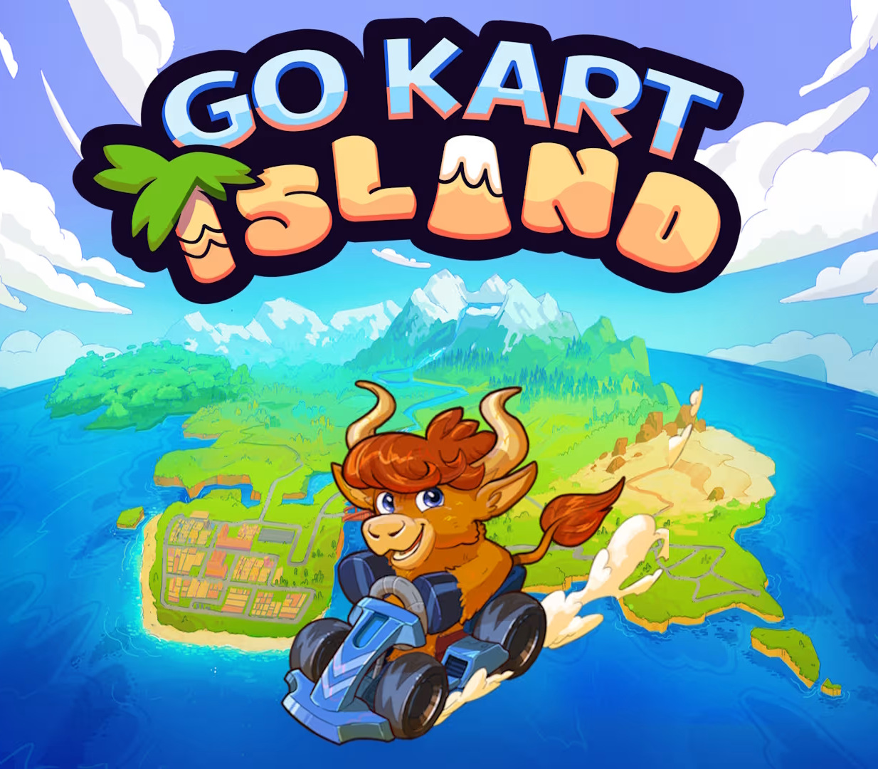 Go Kart Island PC Steam CD Key Logo