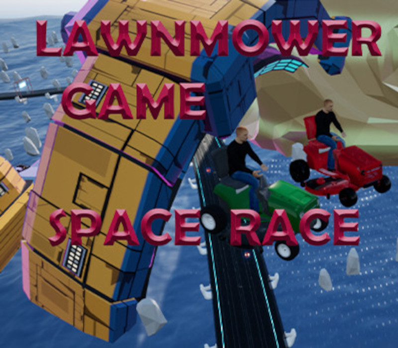 Lawnmower Game: Space Race Steam CD Key Logo