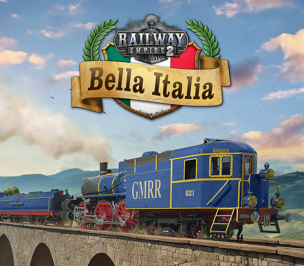 Railway Empire 2 - Bella Italia DLC PC Steam CD Key Logo