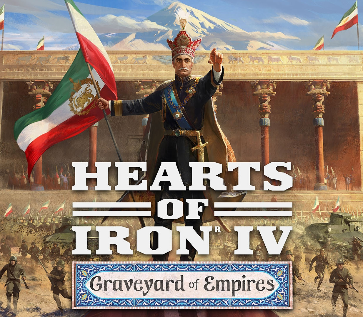 Hearts of Iron IV: Graveyard of Empires - Country Pack DLC PC Steam CD Key Logo