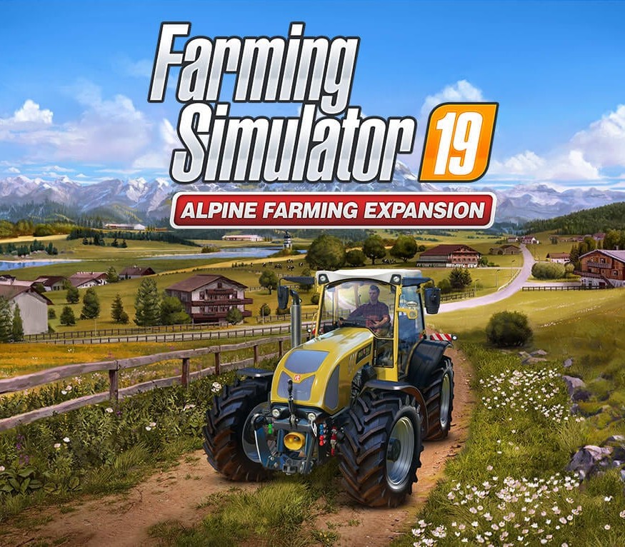Farming Simulator 19 - Alpine Farming Expansion DLC PC Steam CD Key Logo