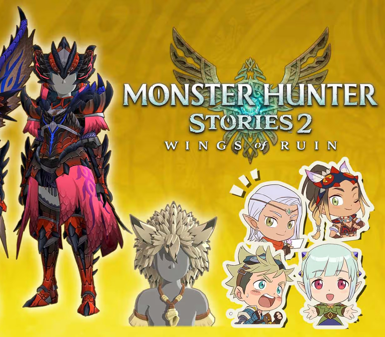 Monster Hunter Stories 2: Wings of Ruin - Deluxe Kit NA PC Steam CD Key Logo