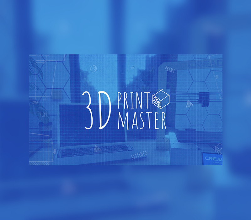 3D PrintMaster Simulator Printer Steam CD Key Logo
