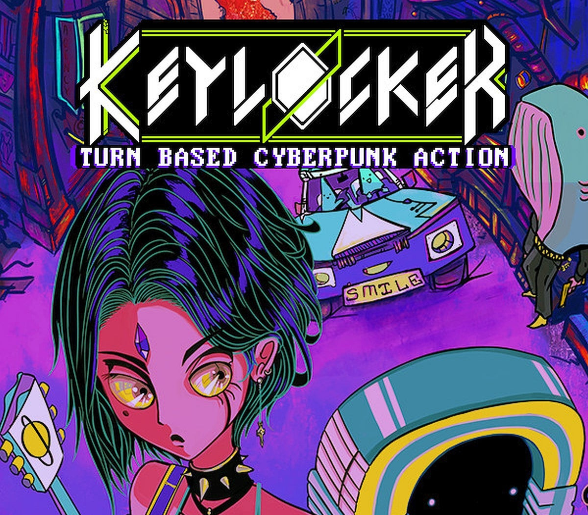 Keylocker | Turn Based Cyberpunk Action PC Steam CD Key Logo