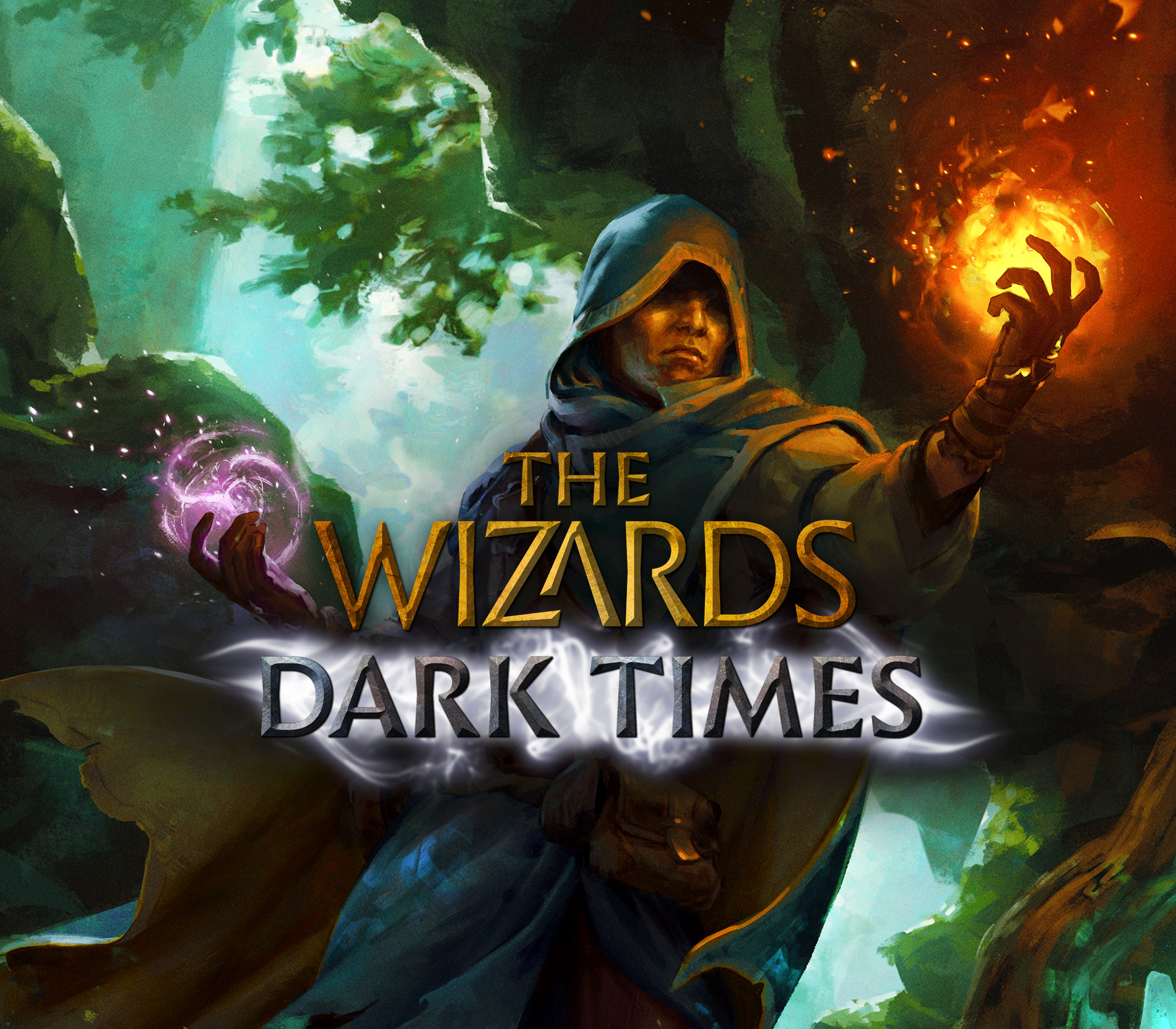 The Wizards - Dark Times: Brotherhood PC Steam CD Key Logo